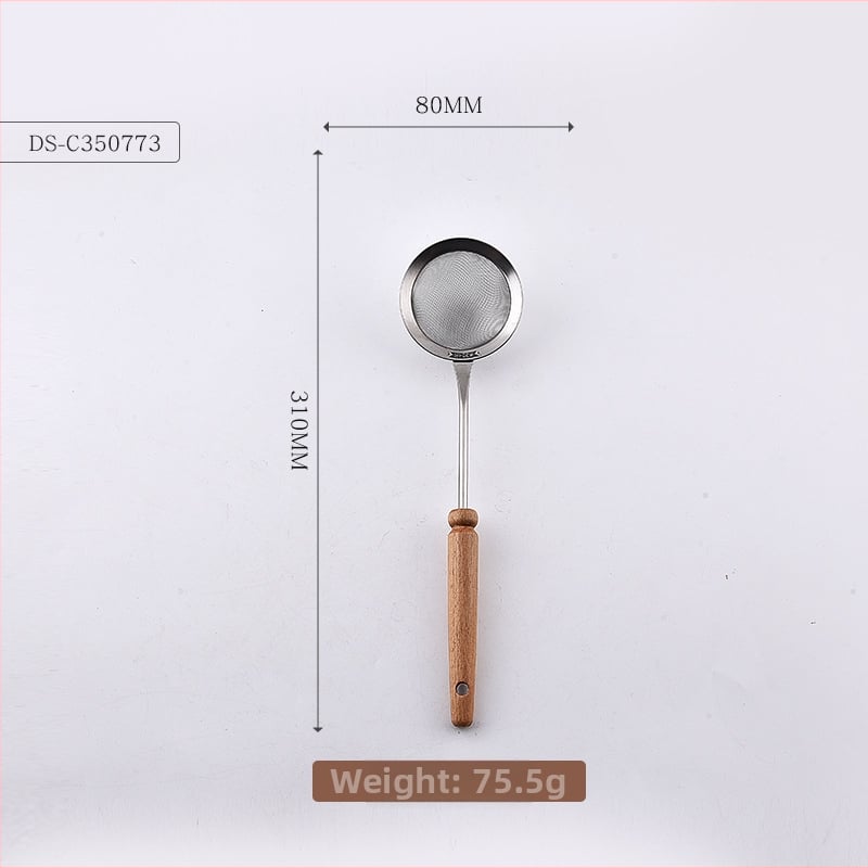 Site de strecurare din plasă cu mâner din fag — 304 oțel inoxidabil, model Ds-c 350773, Hengyue, stil modern minimalist