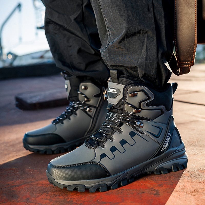 Ženske snježne čizme, jednostavan stil, gornji dio Space Leather, EVA potplat, umjetna pliš iznutra