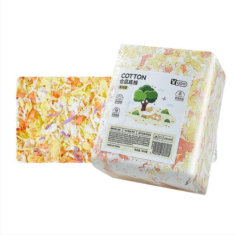 Yee hörcsög alom papírgolyókból, pormentes, nedvszívó és dezodorizáló, eredet Shandong