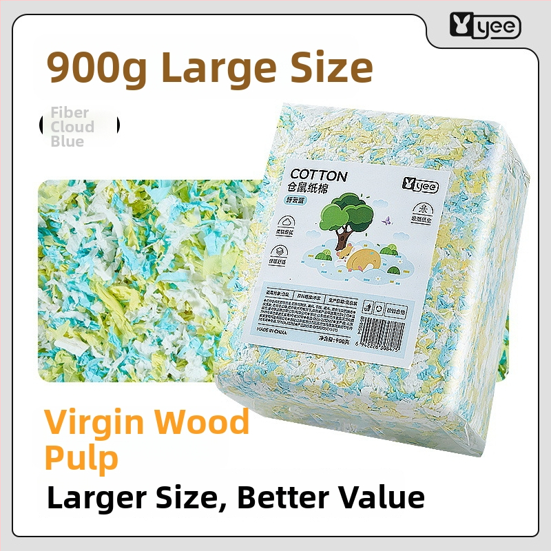 Yee hörcsög alom papírgolyókból, pormentes, nedvszívó és dezodorizáló, eredet Shandong