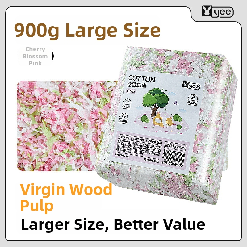 Yee hörcsög alom papírgolyókból, pormentes, nedvszívó és dezodorizáló, eredet Shandong