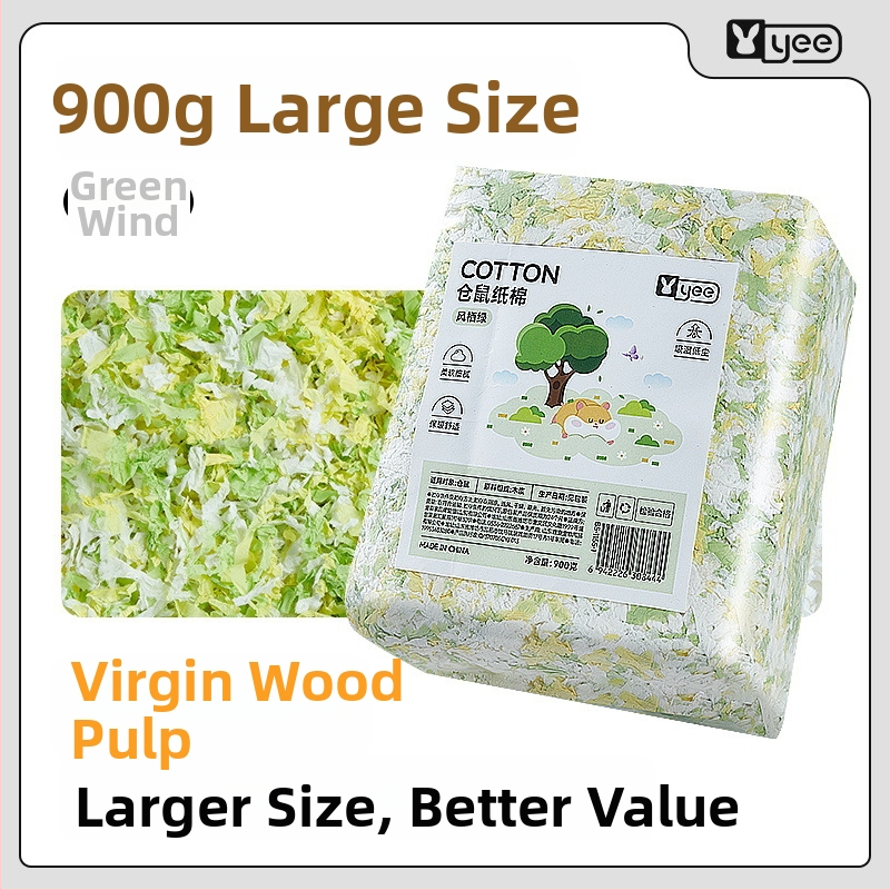 Yee hörcsög alom papírgolyókból, pormentes, nedvszívó és dezodorizáló, eredet Shandong