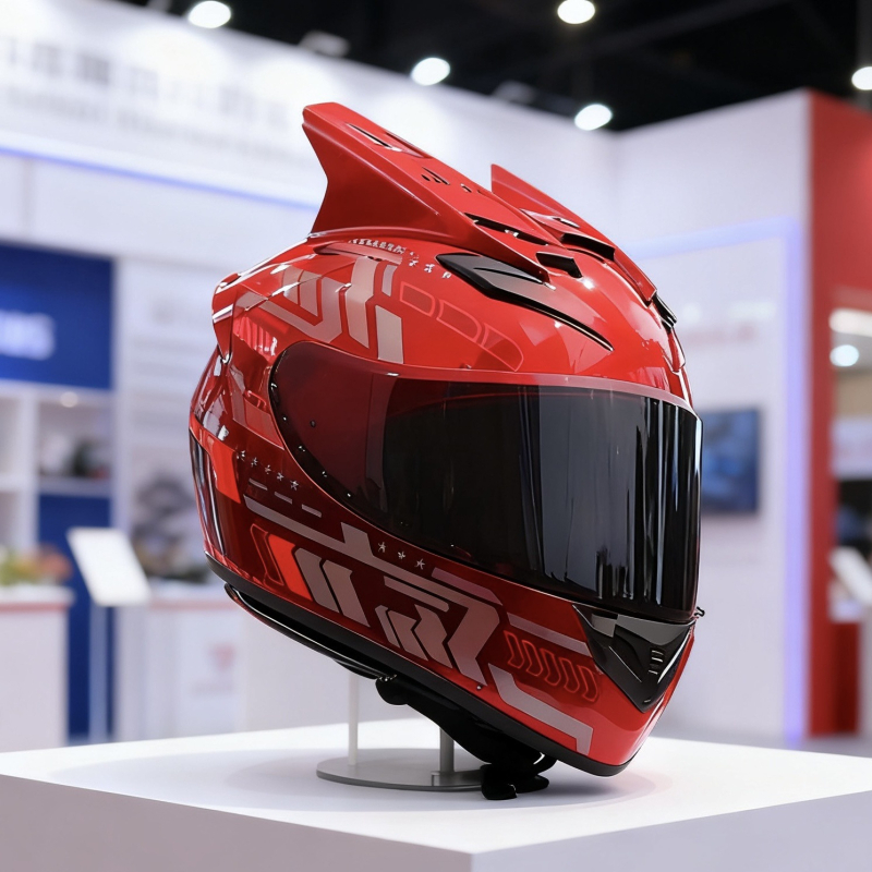 Декоративни рога за каска за пълно лице: ABS, унисекс, за възрастни, без лого