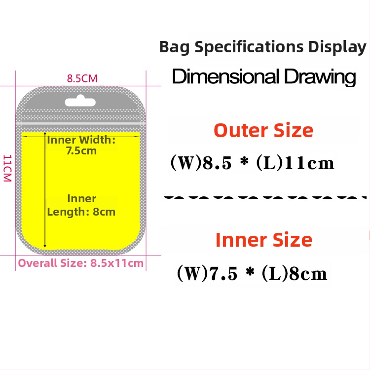 Zip-lock σακούλι από παχυσμένο ματ διαφανές πλαστικό με στρογγυλεμένες γωνίες, αυτοσφραγίζεται, μήκος σφράγισης 3 cm