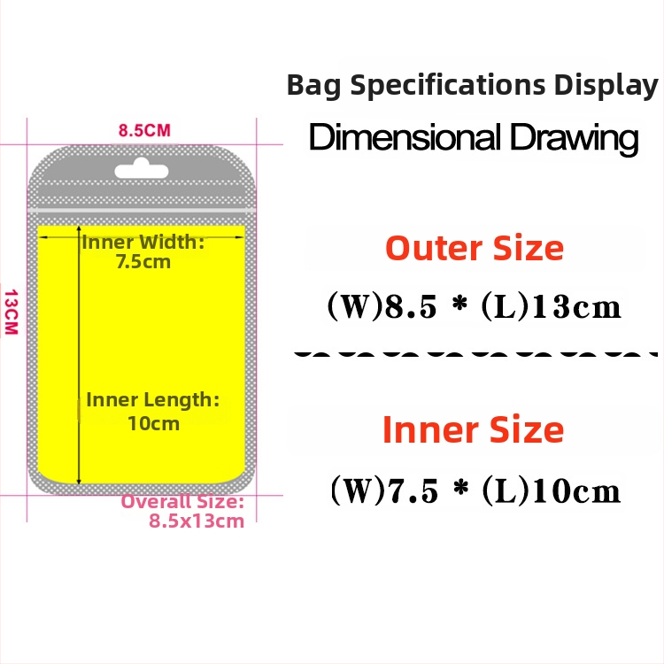 Zip-lock σακούλι από παχυσμένο ματ διαφανές πλαστικό με στρογγυλεμένες γωνίες, αυτοσφραγίζεται, μήκος σφράγισης 3 cm