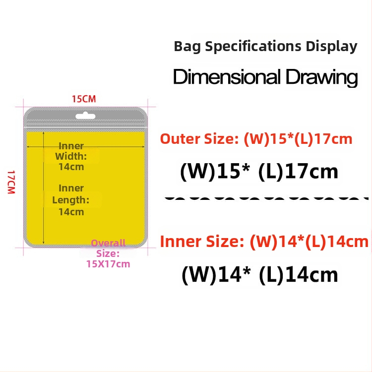 Zip-lock σακούλι από παχυσμένο ματ διαφανές πλαστικό με στρογγυλεμένες γωνίες, αυτοσφραγίζεται, μήκος σφράγισης 3 cm