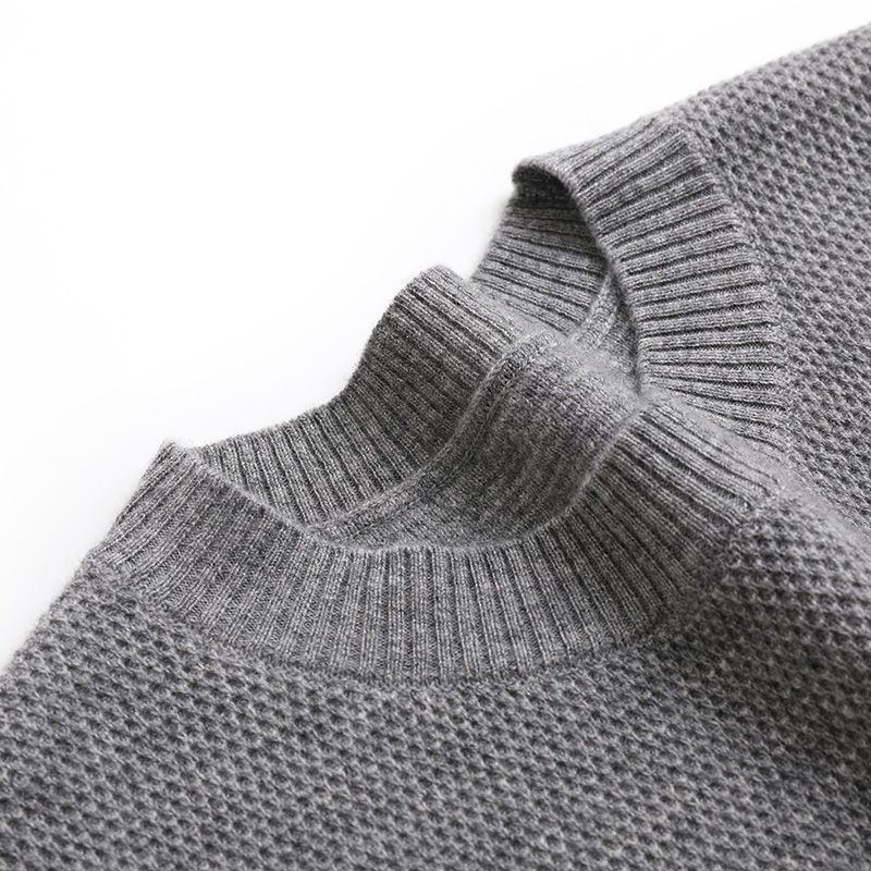 Muški vuneni prsluk s kapuljom, bez ovratnika, bez rukava, 100% vuna (tekstura zecjih dlaka)