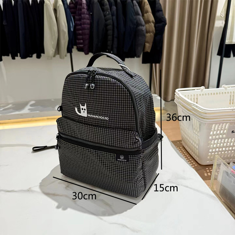 MAKI BAG Urbano minimalistički ruksak – Oxford platno, poliester podstava, zatvarač, unutarnji džep
