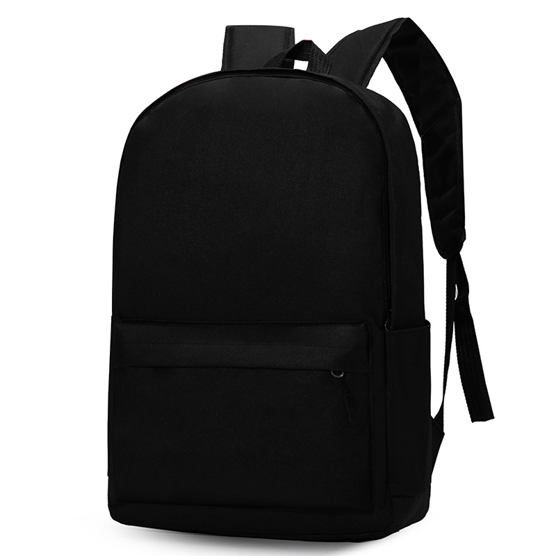 Rucsac școlar din pânză, respirabil și impermeabil, stil urban minimalist, bretele curbate, pentru elevi de gimnaziu