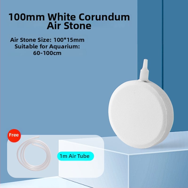 Аквариумна помпа за кислородиране – аксесоар с ниско налягане, Nano въздушен диск, Bubble Stone, въздушен камък и диск за атомизация