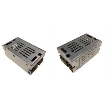 AC-DC превключващо захранване в алуминиево тяло; IP23 защита; 90% ефективност; точност на изходното напрежение 99%; еднофазово.