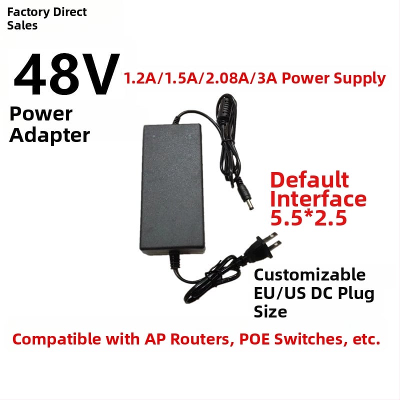 DC48V 2A prepínaný napájací adaptér