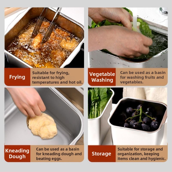 Cutie din oțel inoxidabil pentru condimente – design îngroșat pentru bucătării comerciale, potrivită pentru condimente solide, cu logo imprimat și posibilitatea personalizării