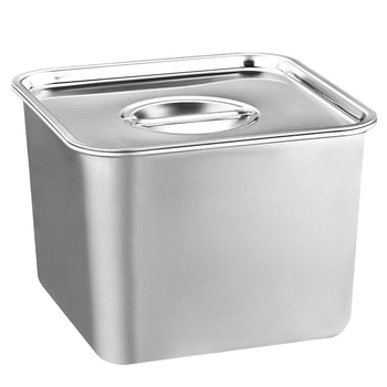 Cutie din oțel inoxidabil pentru condimente – design îngroșat pentru bucătării comerciale, potrivită pentru condimente solide, cu logo imprimat și posibilitatea personalizării