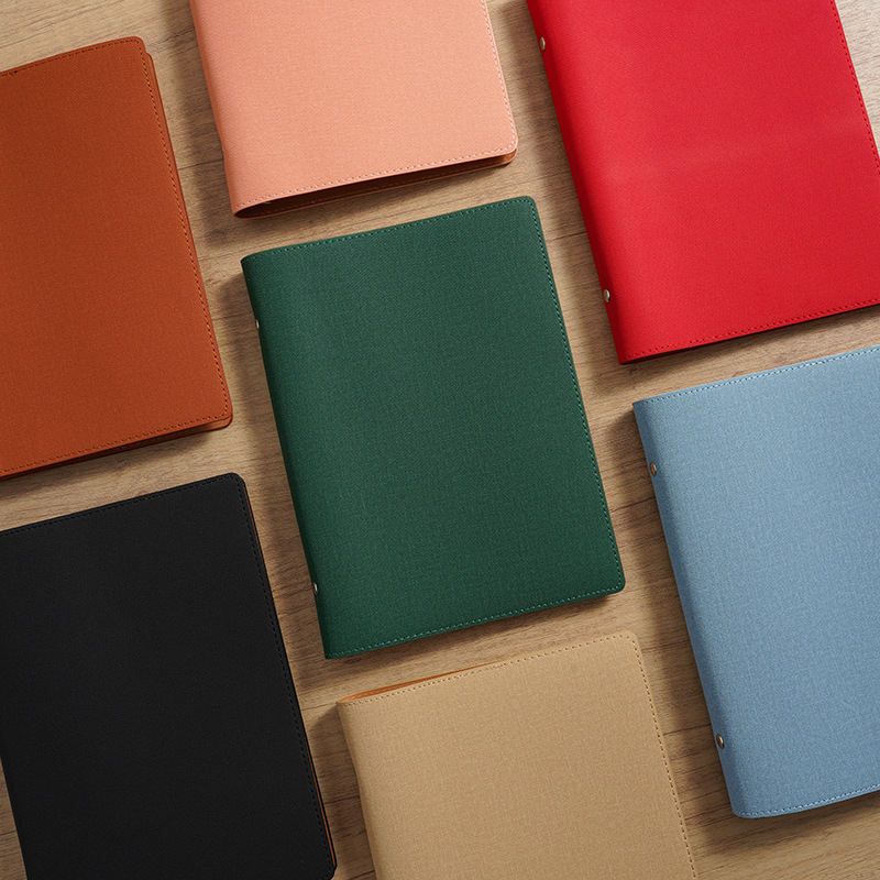 Bilježnica s PU koricom, Binder veza, Dowling papir, 100–200 stranica, uredski stil