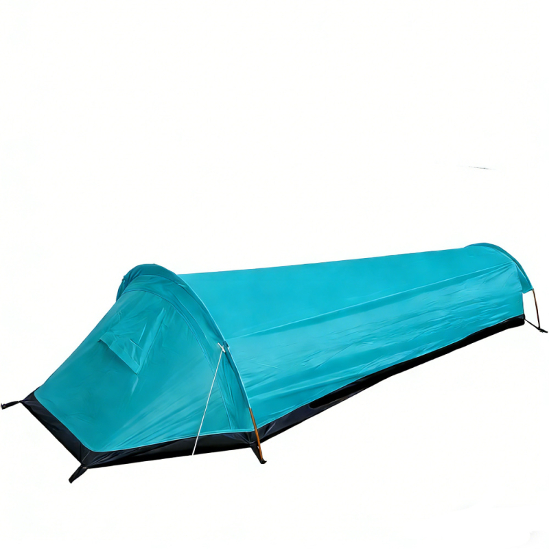 Μονόστρωτη σκηνή κατασκήνωσης, ultra ελαφριά 0,8 kg, πόλοι από ίνες γυαλιού, εξωτερικό αδιάβροχο ύφασμα 2000–3000 mm, κατάλληλη για τέσσερις εποχές.