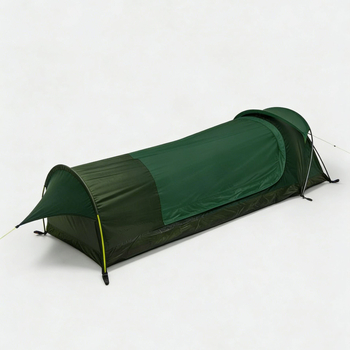 Μονοστρωματική σκηνή για 1 άτομο, τριών εποχών, 1,5 κιλά, πόλοι από ινές γυαλιού, εξωτερικό και δάπεδο πολυεστέρα, αδιάβροχη αντίσταση 1000–1500 mm