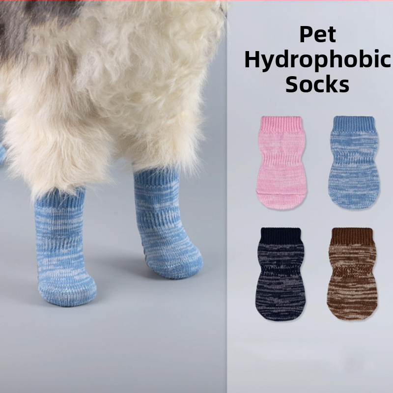 Ponožky pre psy - pruhovaný vzor, celoročné, casual štýl, univerzálna použiteľnosť