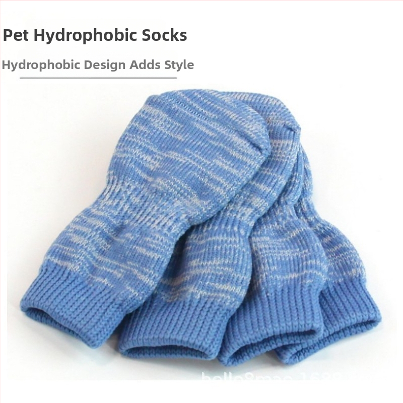 Ponožky pre psy - pruhovaný vzor, celoročné, casual štýl, univerzálna použiteľnosť