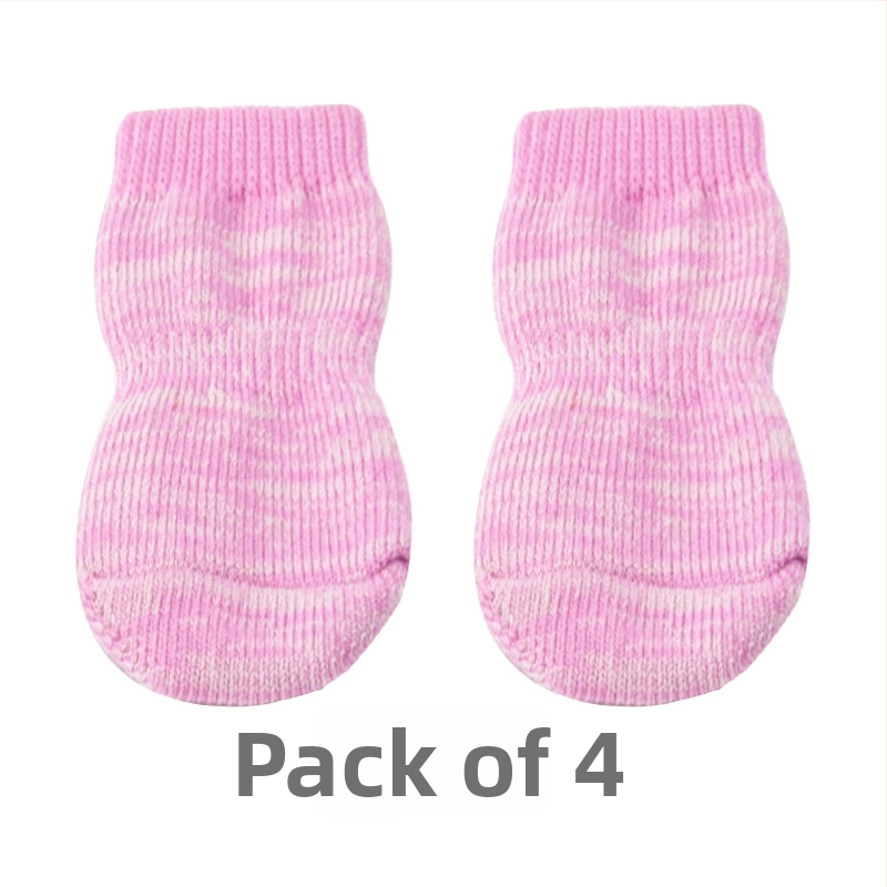 Ponožky pre psy - pruhovaný vzor, celoročné, casual štýl, univerzálna použiteľnosť