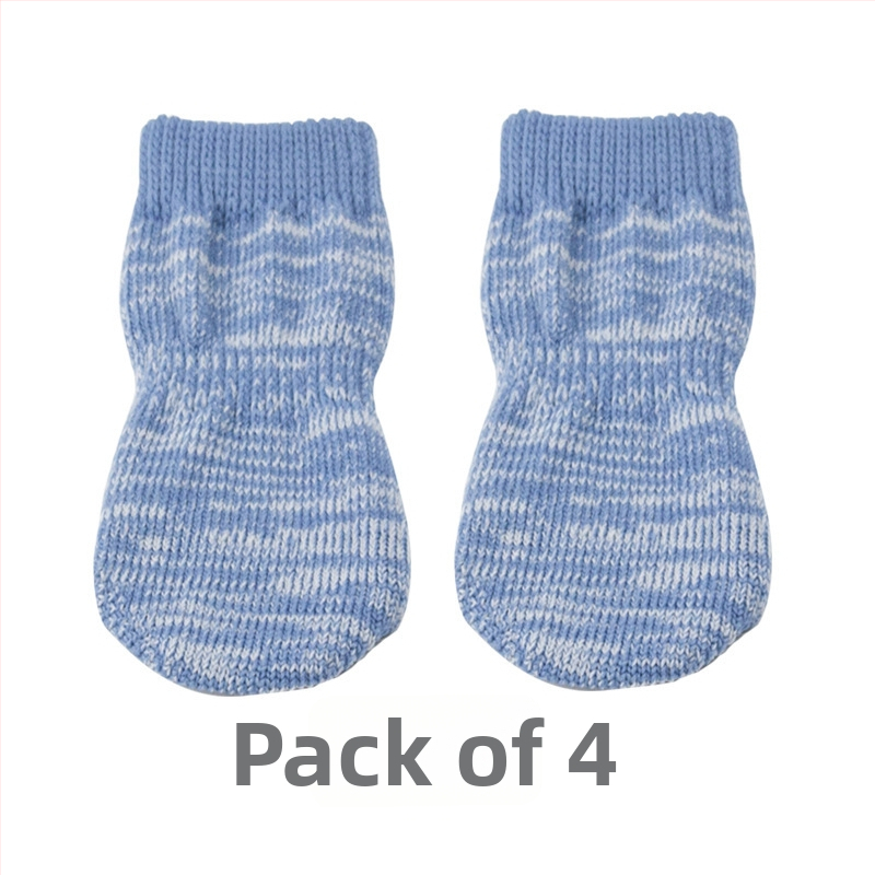 Ponožky pre psy - pruhovaný vzor, celoročné, casual štýl, univerzálna použiteľnosť