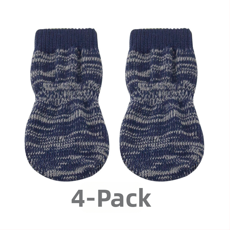 Ponožky pre psy - pruhovaný vzor, celoročné, casual štýl, univerzálna použiteľnosť