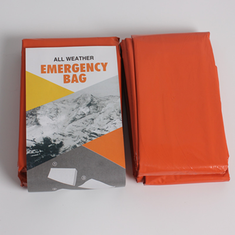 Spavaća vreća za preživljavanje na otvorenom — za jednu osobu, alati za preživljavanje, prijenosna hitna deka