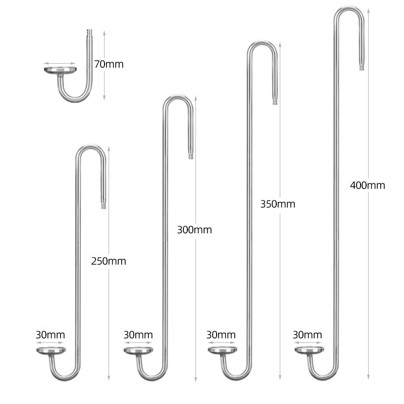 Zero – nehrđajuća čelična pumpa za zrak u akvariju s kamenom za mjehuriće, nano platom za plin i atomizacijom