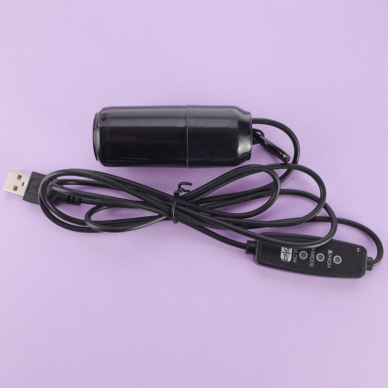 USB napajana mini pumpa za kisik za akvarij — prenosni oksigenator za ribnjake, težina ~80 g, Marka: Hee Wang Meow, Uvoz: Ne