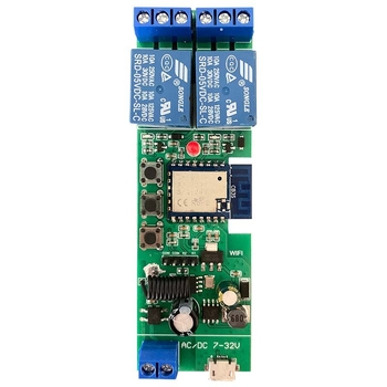 2-kanalni WiFi modul s RF, pametna kućna vremenska utičnica, daljinsko upravljanje i upravljanje rasvjetom