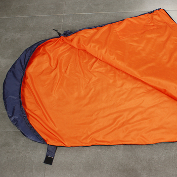 Spavaći vreć s kapuljom u kovert-stilu, punjenje od imitacije svilene vate, podstava 190 pongee, tkanina 190T poliestera, za odrasle, 750 g