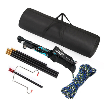 Torba za skladištenje opreme na otvorenom s vodootpornim sklopivim stolom i stolicama, spavaćom vrećom, šatorom i madracem otporim na vlagu