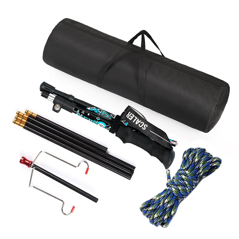 Torba za skladištenje opreme na otvorenom s vodootpornim sklopivim stolom i stolicama, spavaćom vrećom, šatorom i madracem otporim na vlagu