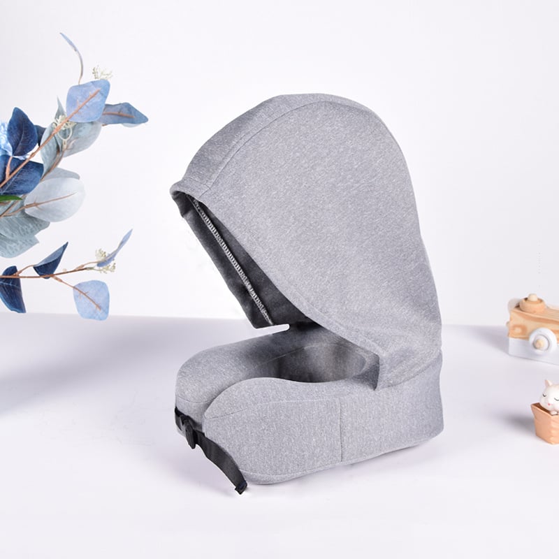 Jastuk za vrat od memorijske pjene u obliku U s navlakom Ice Silk za putovanja