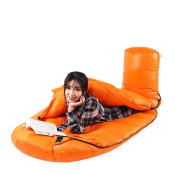 Spavaća vreća Velvet punjenje, mumija stil, za odrasle, 1 kg, 400T najlon tkanina i podstava