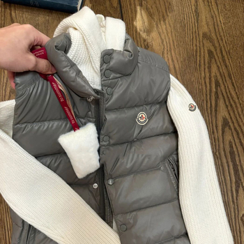 Παιδικό γιλέκο με πούπουλα για χειμώνα, χαλαρό στυλ, 86-90% πούπουλο, γέμισμα από λευκό πάπιας, φερμουάρ