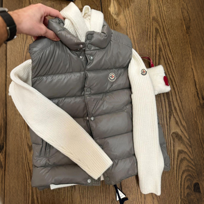 Παιδικό γιλέκο με πούπουλα για χειμώνα, χαλαρό στυλ, 86-90% πούπουλο, γέμισμα από λευκό πάπιας, φερμουάρ