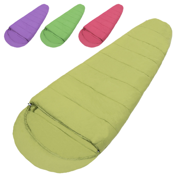 Felnőtt számára készült múmia-stílusú alvózsák téli vízálló hőszigeteléssel, töltet: üreges pamut, bélés: nylon, anyag: nylon, súly: 1,5 kg, ideális kempingezéshez és hegymászáshoz