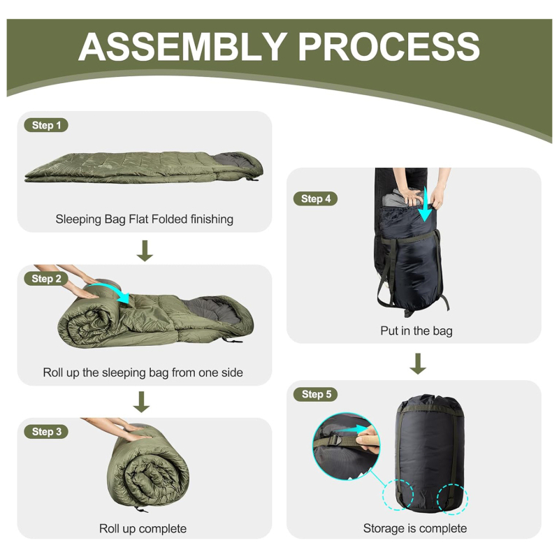 Kültéri alvózsák, boríték-stílusú, üreges pamut töltet, bélés: poliészter tafta, anyag: poliészter tafta, felnőtteknek