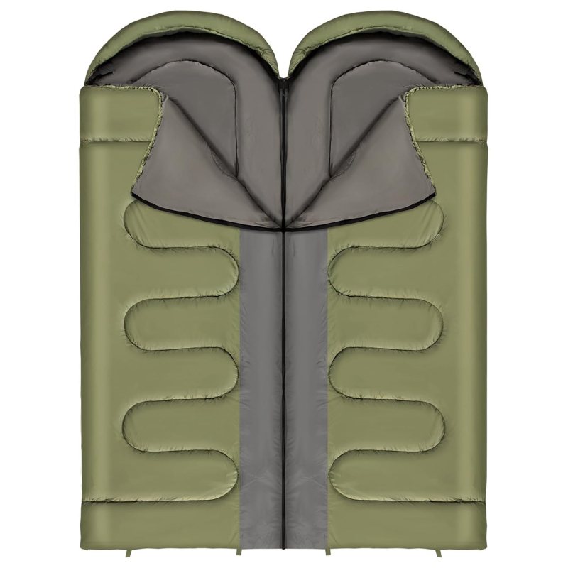 Kültéri alvózsák, boríték-stílusú, üreges pamut töltet, bélés: poliészter tafta, anyag: poliészter tafta, felnőtteknek