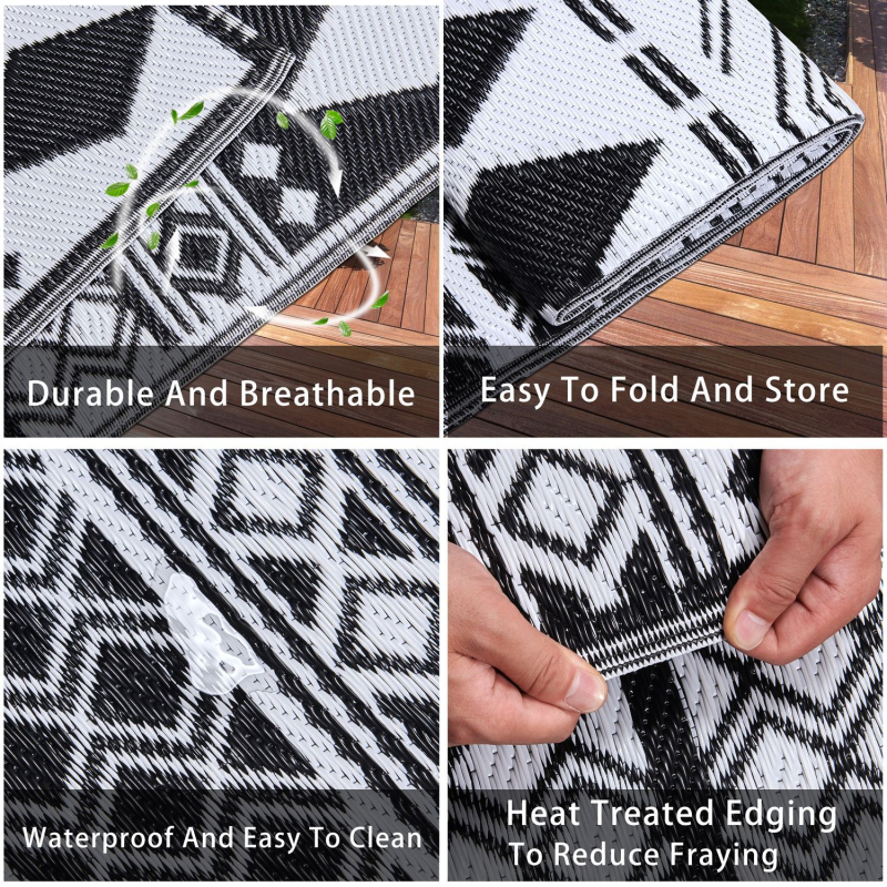 Εξωτερική υγρασία-αποτρεπτική υπνόστρωμα για κατασκήνωση – Υλικό PP, ύφασμα twill με κούφιες πλαστικές σωληνάδες, βάρος 200–750 g/m², κατάλληλο για 5–10 άτομα