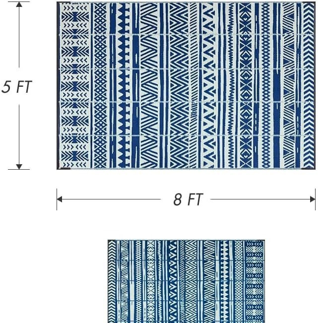 Κάμπινγκ φουσκωτό μαξιλάρι ύπνου – PP υλικό, ύφασμα twill με κενά πλαστικά σωληνάκια, ανθεκτικό στην υγρασία, κατάλληλο για 5–10 ατόμων, για κάμπινγκ, πικνίκ, παραλία και αυλή