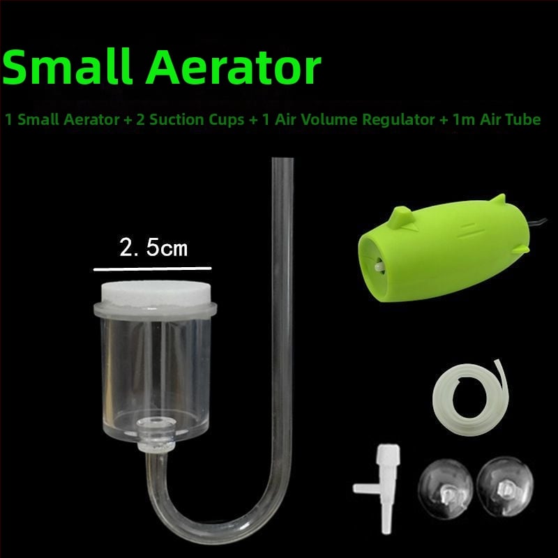 Pumpa za kisik za akvarij, Nano disk kisika, Tiho djelovanje, Diffuzor zraka