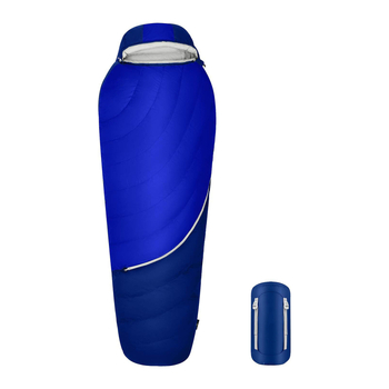 Kültéri pehelyes hálózsák, múmia-stílus, felnőtteknek, -20°C