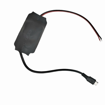 Захранване за камера с превключване, изход 5V, 5–10W, вход 100–240V AC, ефективност 96%, защита с термоусадителна тръба