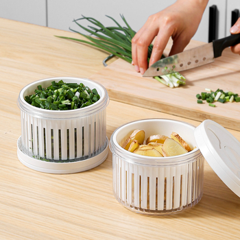 PP Kutija za očuvanje svježine za mladi luk, češnjak i đumbir — s odvodom, zatvorena, Brand Smell the heart, Jieyang