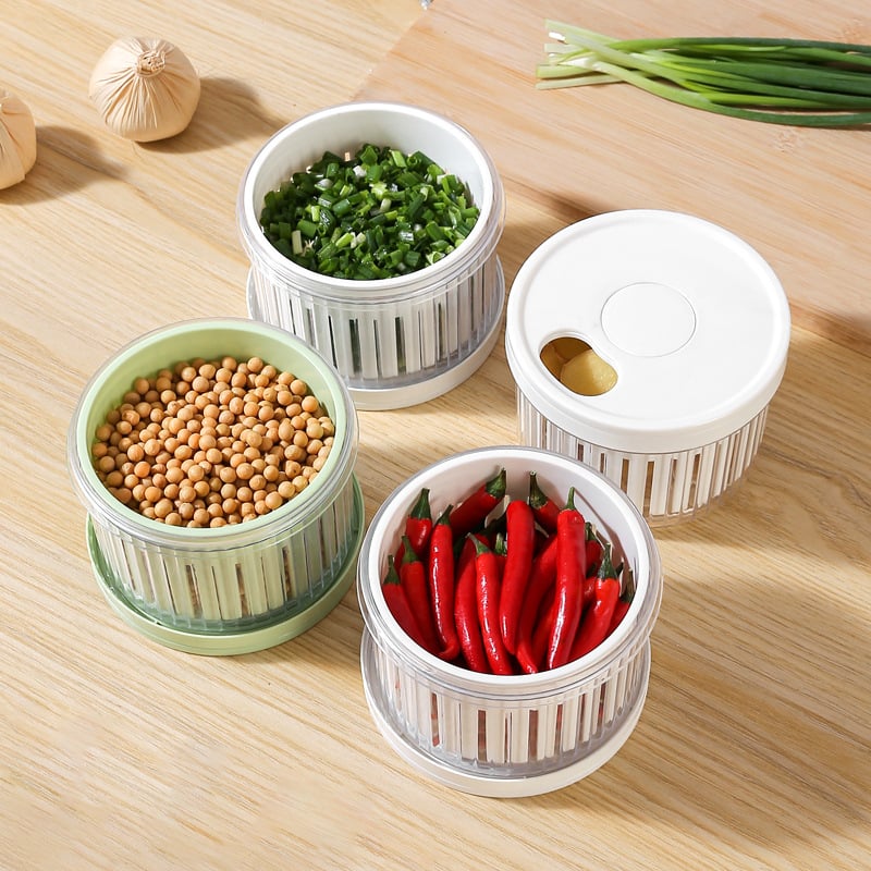 PP Kutija za očuvanje svježine za mladi luk, češnjak i đumbir — s odvodom, zatvorena, Brand Smell the heart, Jieyang