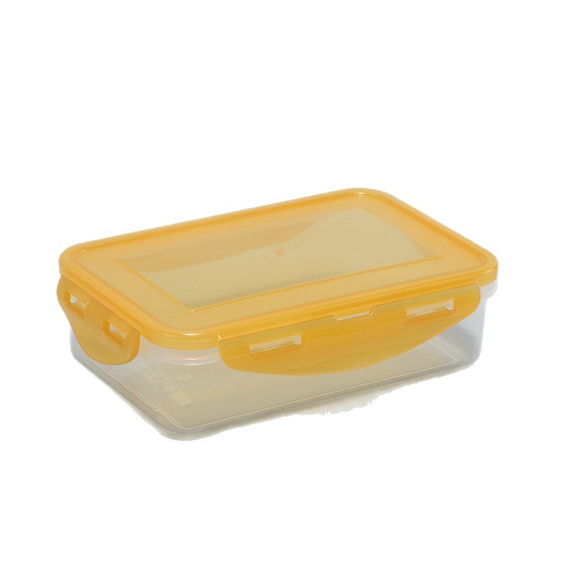 Plastična kutija za skladištenje hrane, kvadratnog oblika, zapremina 501–800 ml, pogodna za mikrovalnu pećnicu, jednostruki sloj, mogućnost tiskanja logotipa