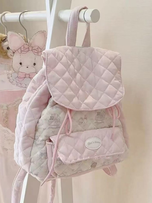 Rucsac cu capac – nailon, închidere cu șiret, buzunar pentru laptop, căptușeală moale