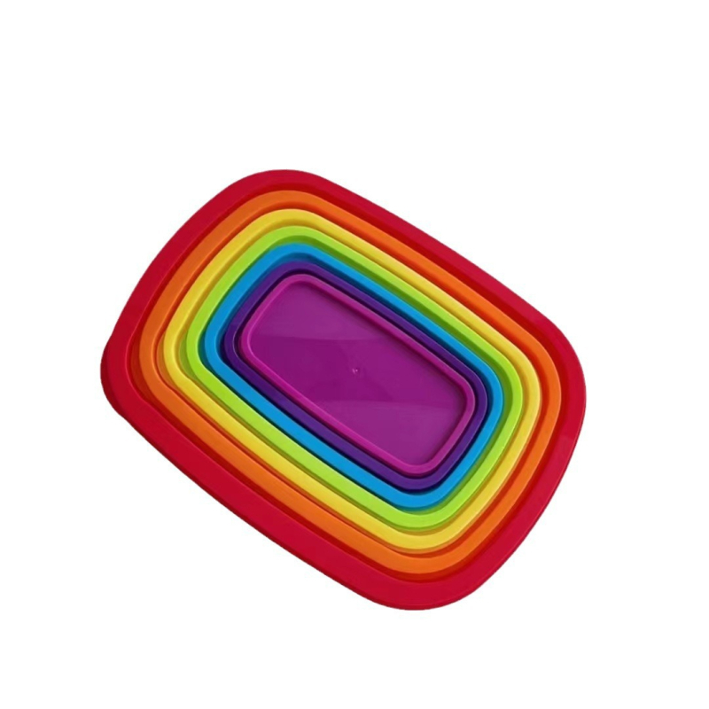 Kutija za pohranu hrane, 7-dijelni komplet, prijenosna, PP materijal za hranu, brtvena, čuva svježinu